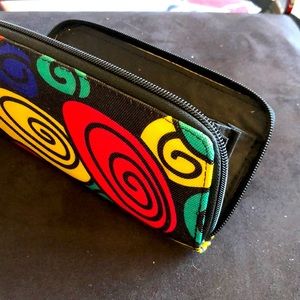 Colorful wallet/ clutch